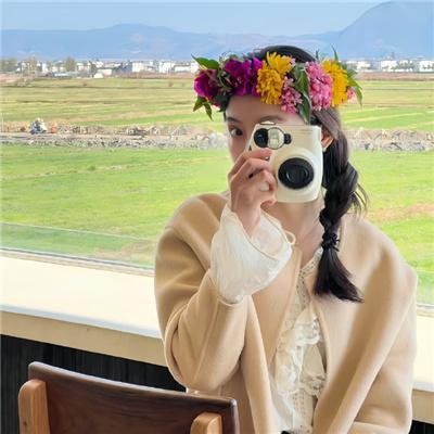 蓝色栀子